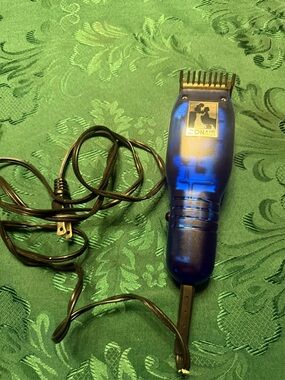 Electric Hair Clipper - Blue con air hair grooming
